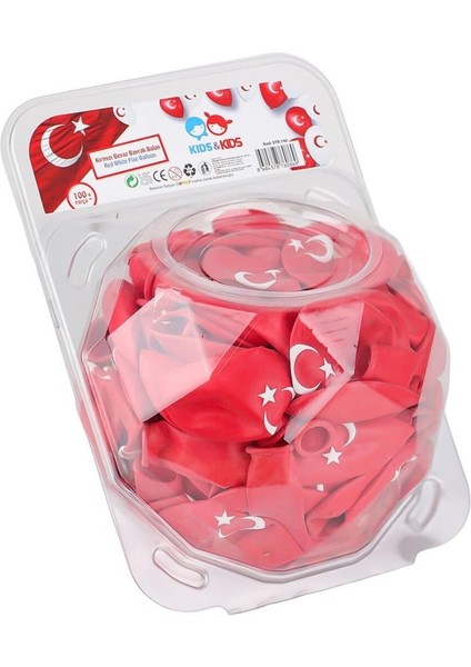 STR-140 Bayrak Balon 100LÜ