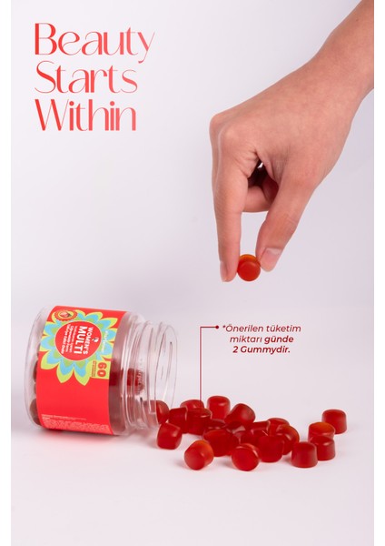 Women’s Multi | Multivitamin Içeren Çiğnenebilir Takviye Edici Gıda (60 Gummies) fiyatları
