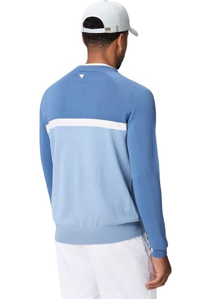 Sienna Colorblock Golf Kazağı Mavi KN20210602 fiyatları