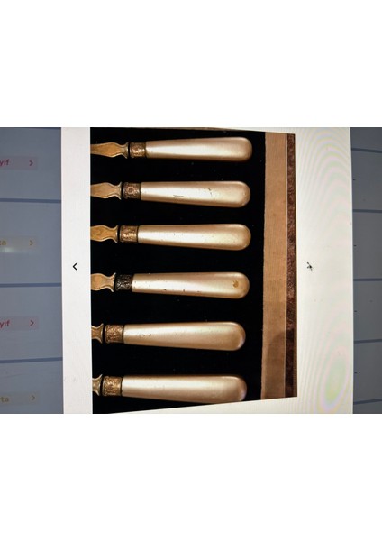 1960’S Altı Parçalık Avrupa Çatal Takımı fiyatları