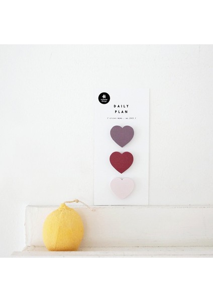 Design Deco Sticker Daily Plan NO:1915 Hearts