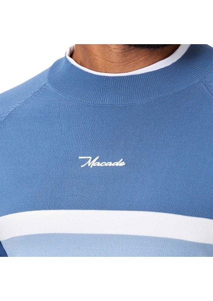 Sienna Colorblock Golf Kazağı Mavi KN20210602 modelleri