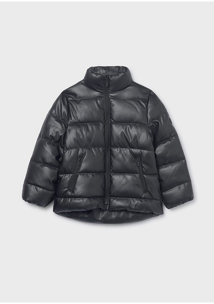 7438-36 Erkek Çocuk Siyah Mont