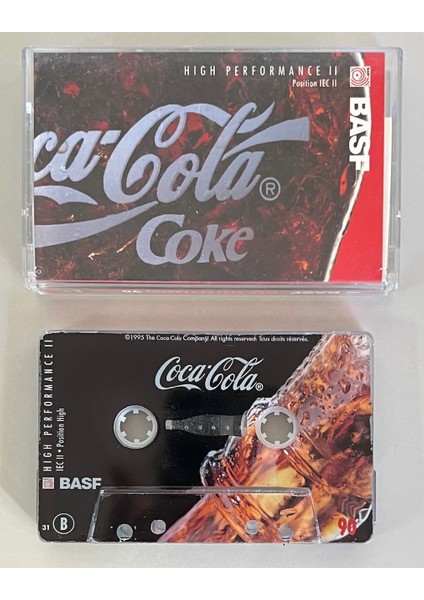 Coca Cola Basf Kaset (Orijinal Dönem Baskı Kaset)