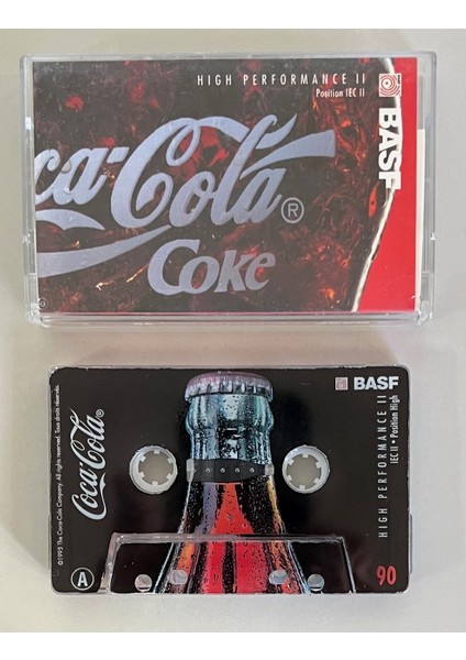 Coca Cola Basf Kaset (Orijinal Dönem Baskı Kaset) fiyatları