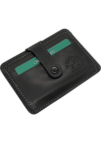 Carpi Kağıt Para Bölmeli Unisex Crazy Eskitme Hakiki Deri Kartlık - Antrasit fiyatları