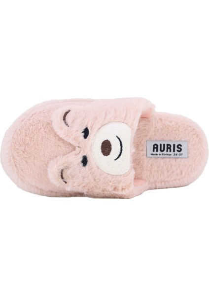 Pembe Pandalı Kapalı Peluş Ev Terliği – Yumuşak, Kaymaz ve Sıcacık Konfor fiyatları