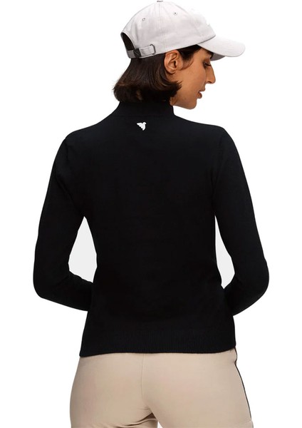 Kadın Siyah Golf Kazak WKN20210304 modelleri