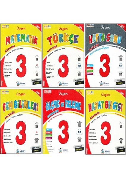 3.sınıf Set 2022 (6 Kitap)