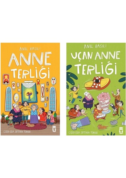Anıl Basılı Uçan Anne Terliği + Anne Terliği (2 Kitap)