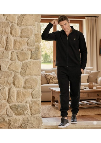 Erkek Polar Fermuarlı Pijama 2'li Takım fiyatları