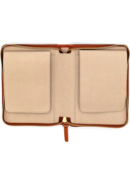 Writers Deri Kalem Çantası Camel fiyatları