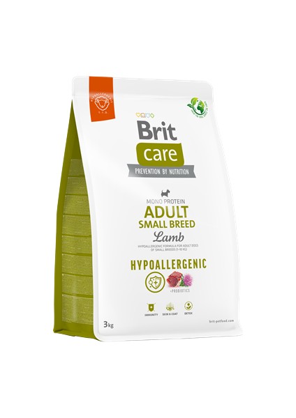 Resveq Brit Care 3 kg x 4 Adet Küçük Irk - Yetişkin Köpekler Için, Tek Proteinli, Hipoalerjenik, Kuzu Etli Kuru Mama