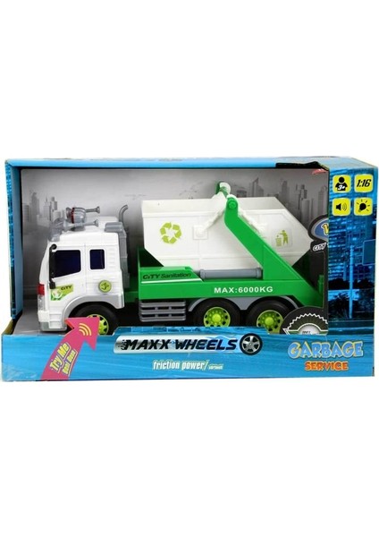 1:16 Sürtmeli Geri Dönüşüm Araçları modelleri