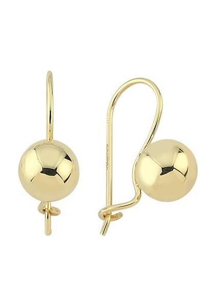 Altın Top Küpe modelleri