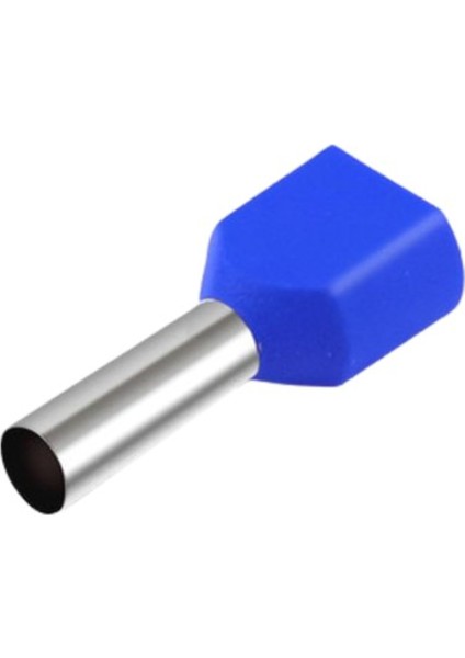 Tyçf-0.75 ,2X0.75MM²/MAVI 500-ADET Kablo Yüksük