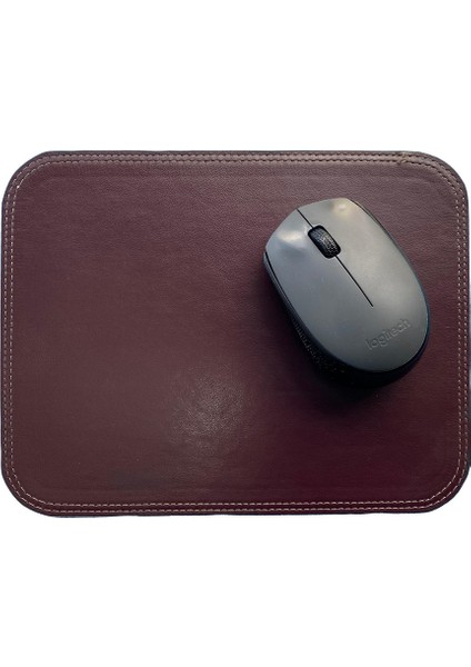Kaliteli Ithal Suni Deri %100 El Işçiliği Mouse Pad Çift Taraflı fiyatları