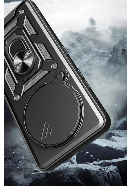 Resveq Newface Xiaomi Mi 15 Ultra Kılıf Pars Lens Yüzüklü Silikon - Lacivert fiyatları