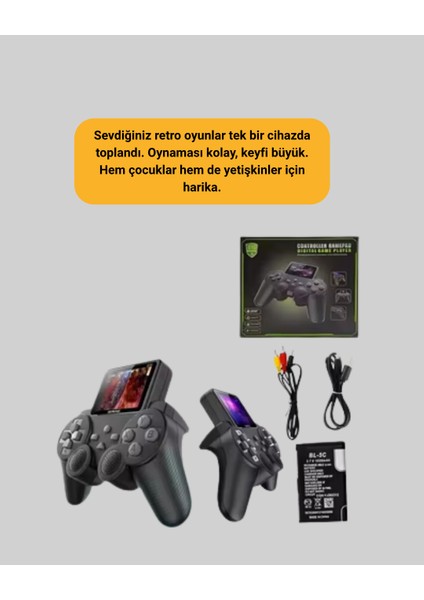 500 Oyun Tek Cihazda! Nostalji ve Eğlence Yanınızda fırsatları