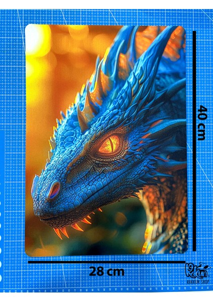 Fantastik Dragon Baskılı Mouse Pad (28X40 Cm) modelleri