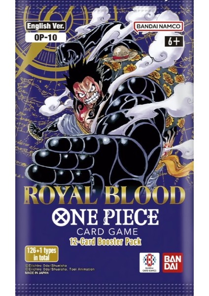 One Pıece Tradıng Card Game Royal Blood Op-10 Booster Paketi Ingilizce Versiyon