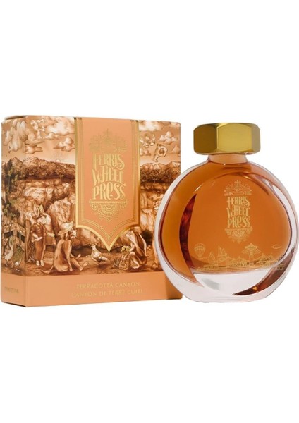 38 ml Şişe Mürekkep Terracotta Canyon
