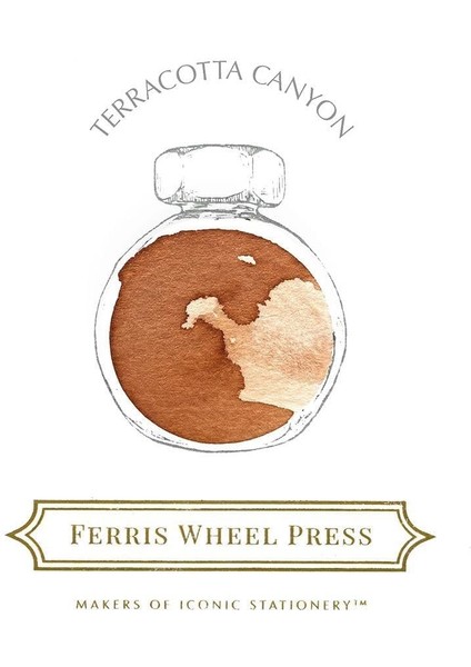 38 ml Şişe Mürekkep Terracotta Canyon indirimleri