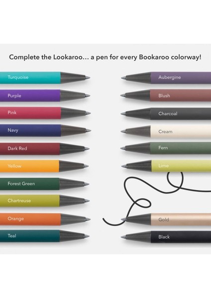 Bookaroo Pen Refills: Black Ink Tükenmez Kalem Yedeği Siyah modelleri