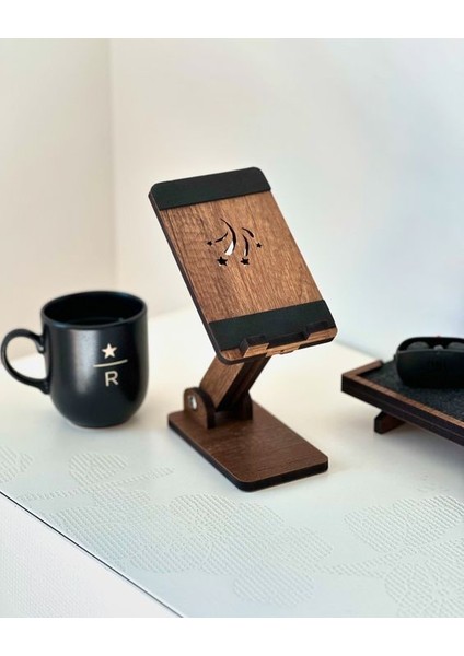 VİGOWOOD Eğim ve Yükseklik Ayarlanabilir Telefon Standı ATS01C