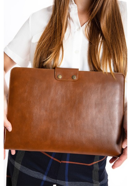 Ingrıd 34X24,5 cm Macbook Air/pro 13-14 Inç, Ipad Organizer Notebook & Evrak & Tablet Çantası