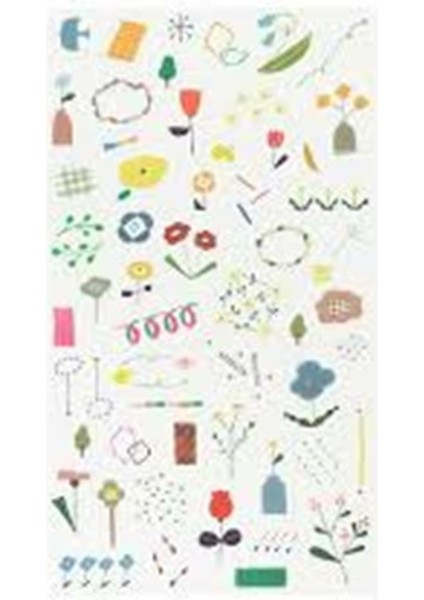 Sticker Transfer Motif Scandinavian Pattern