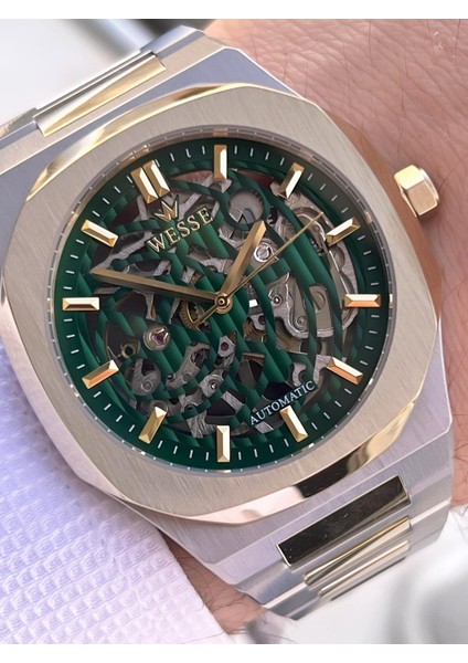 Italyan Bileklik Hediyeli Otomatik 2 Yıl Garantili 5 Atm Suya Dayanıklı Erkek Kol Saati 803.Y fiyatları