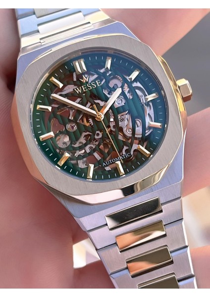 Italyan Bileklik Hediyeli Otomatik 2 Yıl Garantili 5 Atm Suya Dayanıklı Erkek Kol Saati 803.Y fırsatları