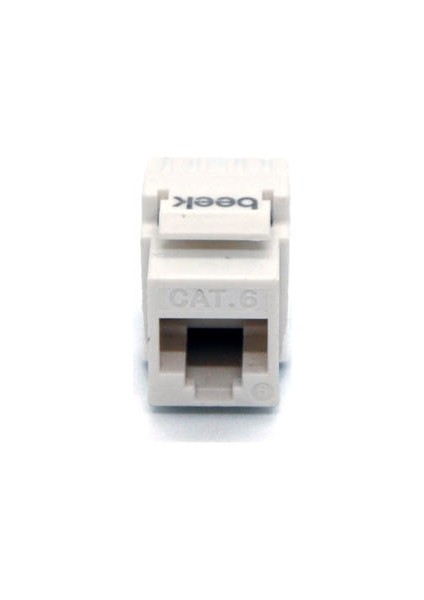 Cat6 - 5 Adet Utp Keystone Jack Beyaz
