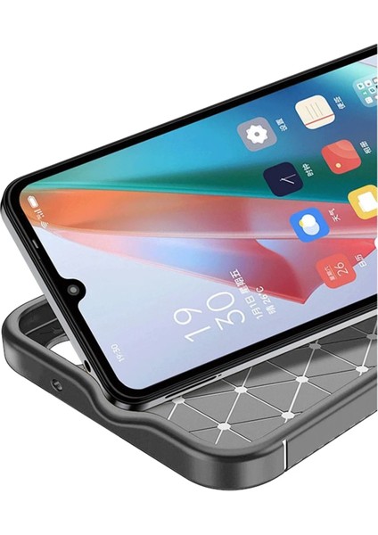 Resveq Newface Samsung Galaxy A06 Kılıf Auto Focus Karbon Kapak - Gri fiyatları