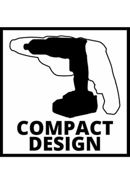 Te-Dy Akülü Alçıpan Vidalama 18V 2 Adet 3.0 Ah Li-on Pil ile Ergonomik Tasarım