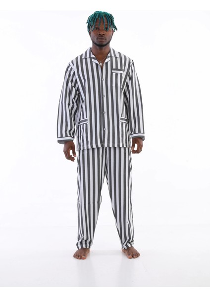 Mdb Kocabey 4007 Uzun Kol Çizgili Gaffur Erkek Pijama Takım fiyatları