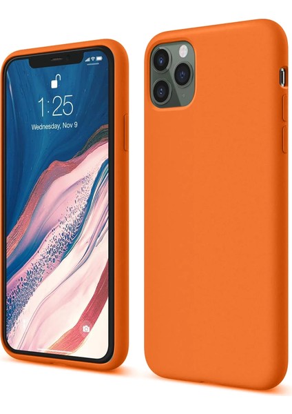 Resveq Newface Iphone 11 Pro Kılıf First Silikon - Turuncu
