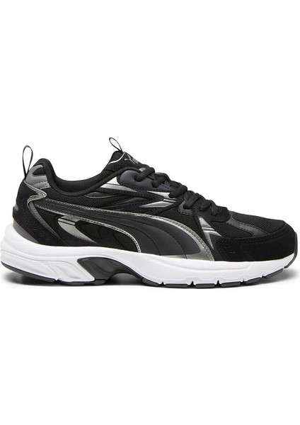 Milenio Tech Suedepuma Black-Puma Aged Silver-Cool Dark Gray
