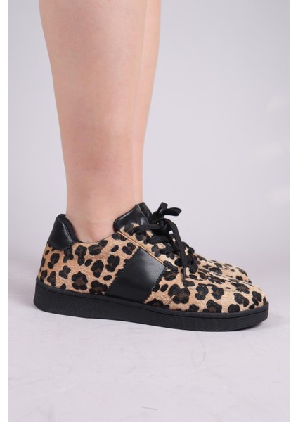 Carver Leopar Desenli Sneakers Siyah fiyatları