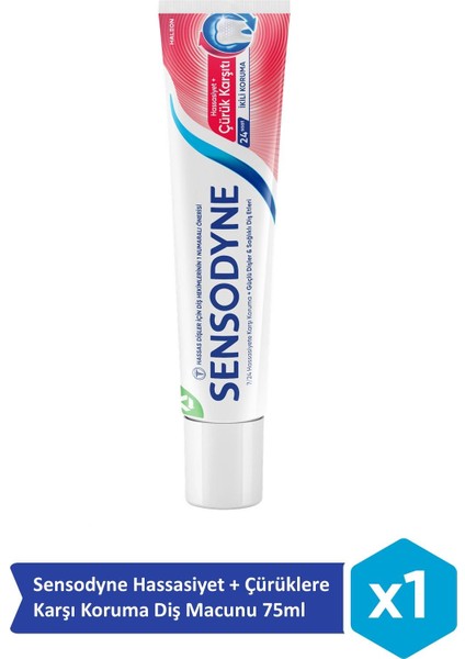 Hassasiyet + Çürüklere Karşı Koruma Diş Macunu 75ML