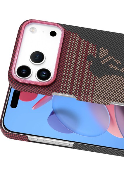 Resveq Newface Apple Iphone 17 Pro Vega Magsafe Kapak - Kırmızı fiyatları