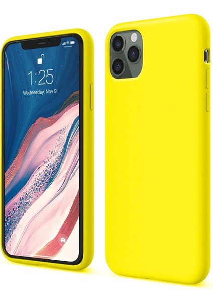 Resveq Newface Iphone 11 Pro Kılıf First Silikon - Sarı