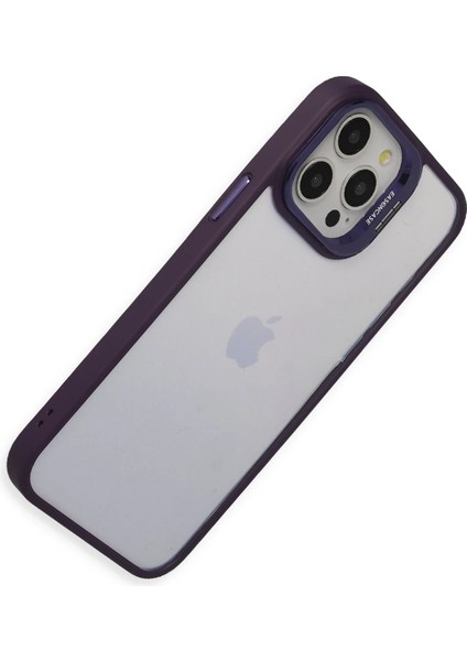 Resveq Joko Iphone 14 Pro Kılıf Roblox Lens Standlı Kapak - Mor modelleri