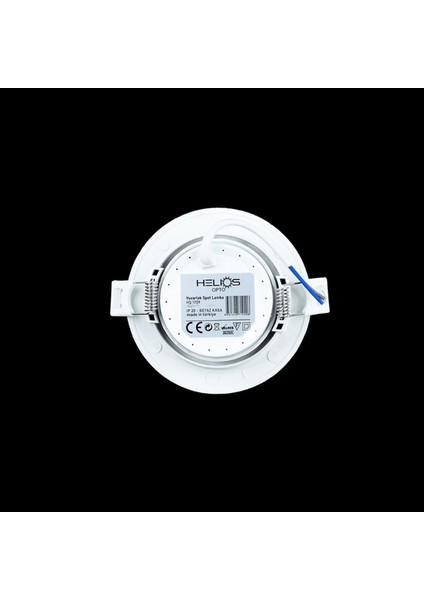 Helios Opto 5W Plastik Beyaz Kasa Yuvarlak Spot 3000K Günışığı Hs 1209 fırsatları