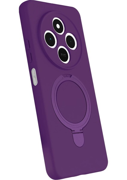 Resveq Newface Xiaomi Redmi 14C Regal Magsafe Standlı Kapak - Derin Mor fiyatları