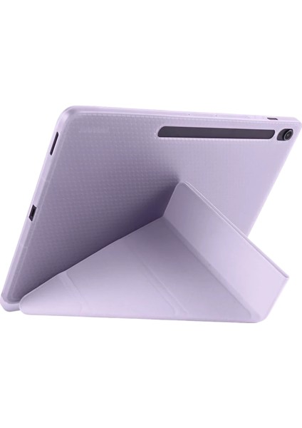 Resveq Newface Samsung Galaxy Tab S10 Fe Plus 13.1 Kalemlikli Hugo Tablet Kılıfı - Lila fırsatları