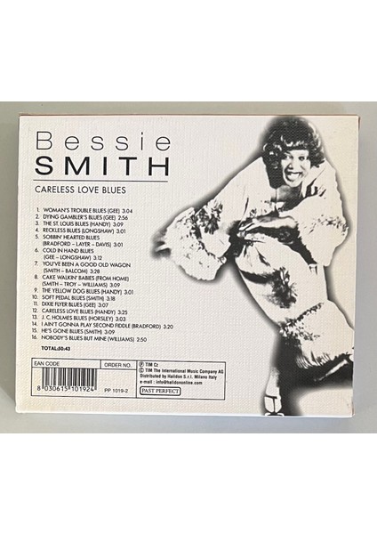 Bessie Smith Careless Love Blues CD (Orijinal Dönem Cd) fiyatları