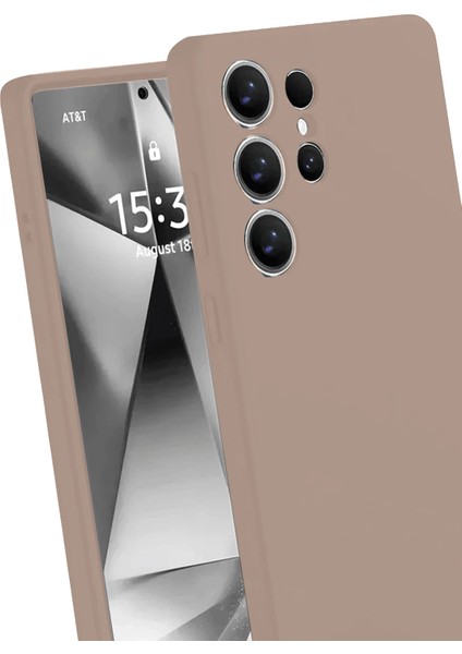 Resveq Newface Samsung Galaxy S25 Ultra Kılıf Nano Içi Kadife Silikon - Pudra fiyatları