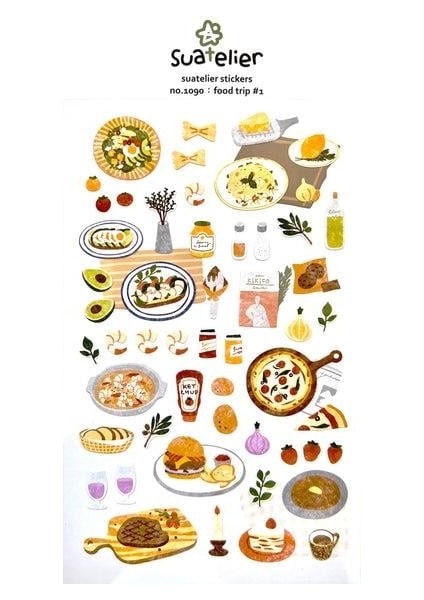 Deco Sticker Food Trip #1